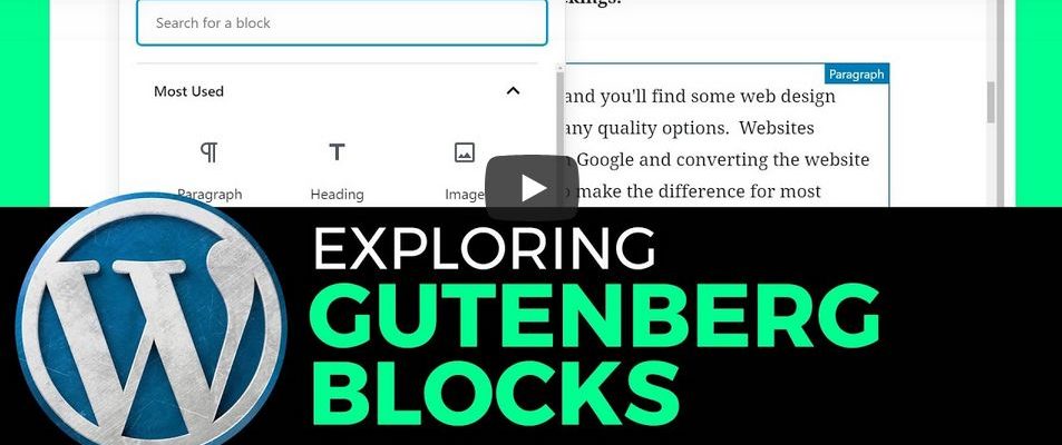WP Block Editor Tutorial